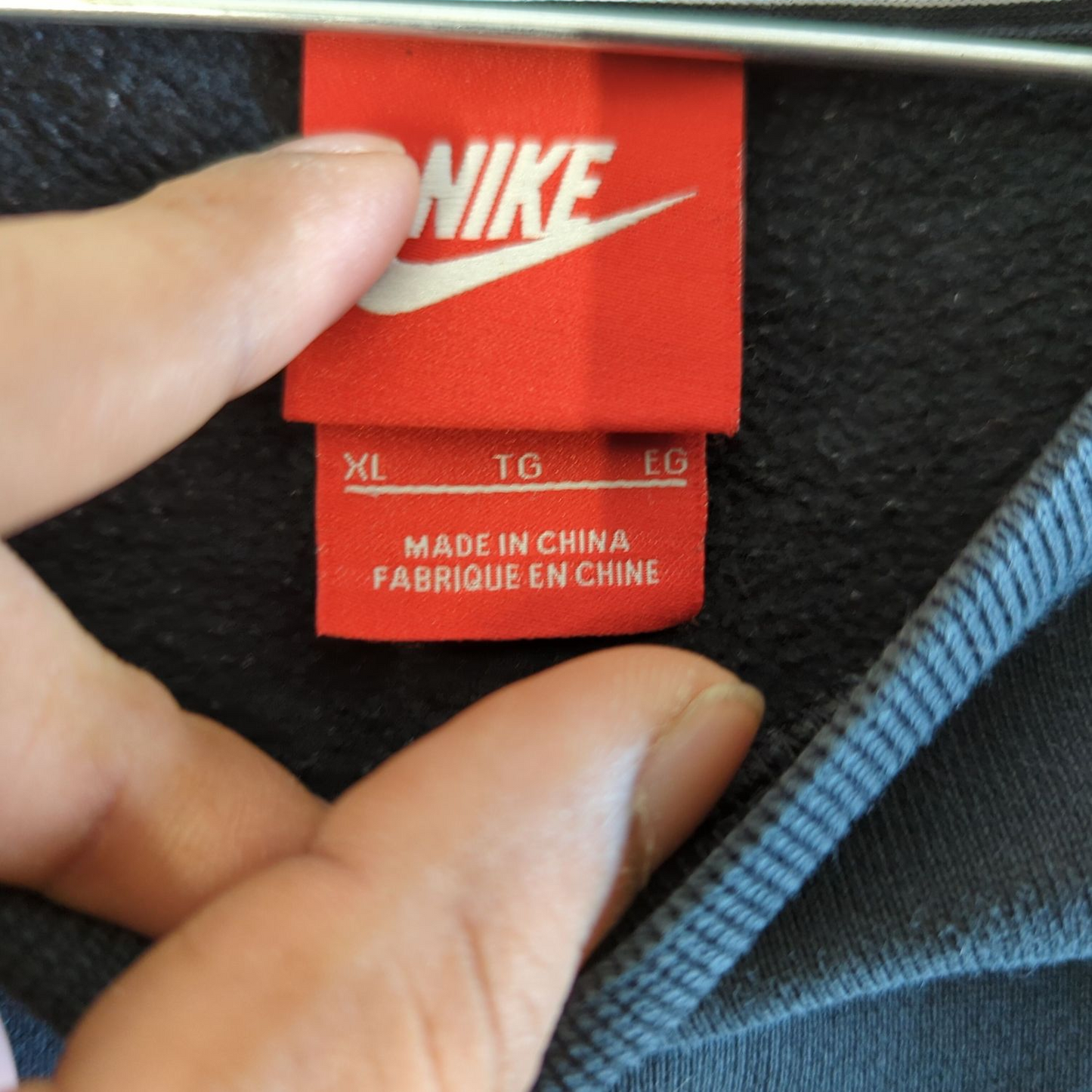 Nike Air Black Crew Neck Sweatshirt - Size XL