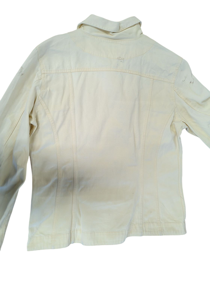 HENNES Collection Pale Yellow Button-Down Shirt - Size 42