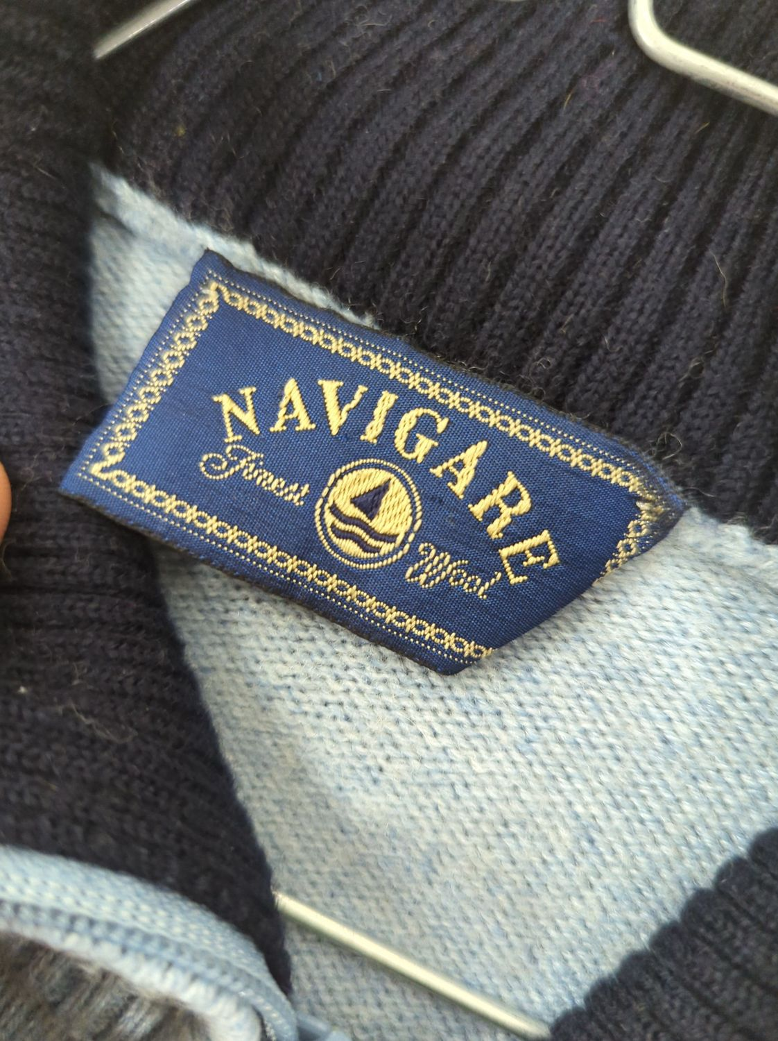 Navigare Light Blue Sweater - Size L