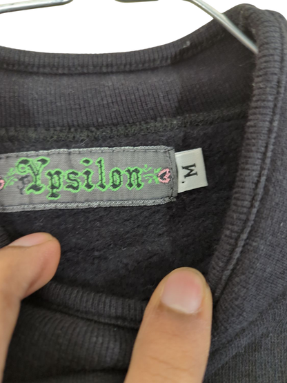 Epsilon Black Sweatshirt Gran Paradiso National Park - Size M