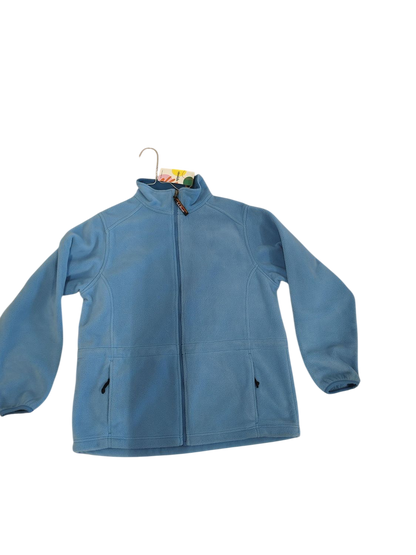 L.L.Bean Women's Blue Fleece Jacket - Size Medium