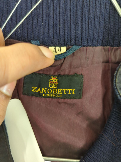 Zanobelti Greensboro Navy Bomber Jacket - Size M
