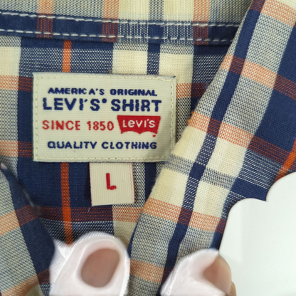 Levi's Plaid Button-Down Shirt - Size L