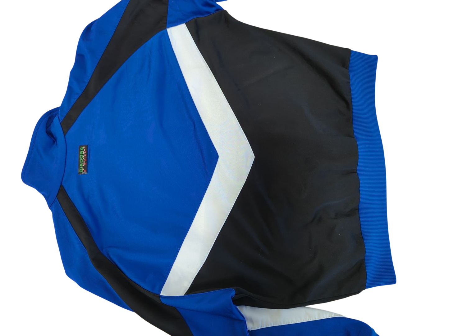 Diadora Blue Windbreaker Jacket - Size S
