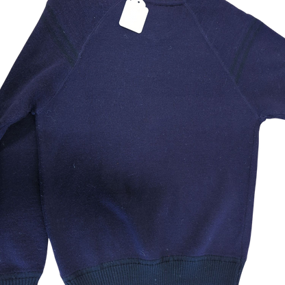 Ocean Sport Navy/Purple Crew Neck Sweater - Size M