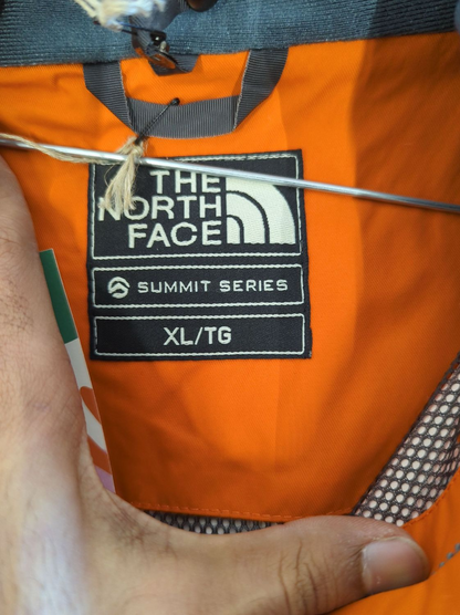 The North Face Summit Series Orange Windbreaker Jacket - Size XL