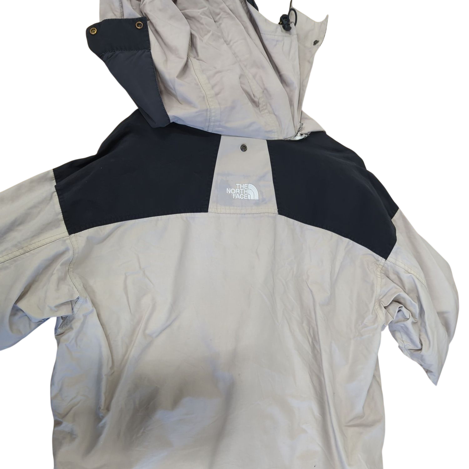 The North Face Beige Windbreaker Jacket - Size XL