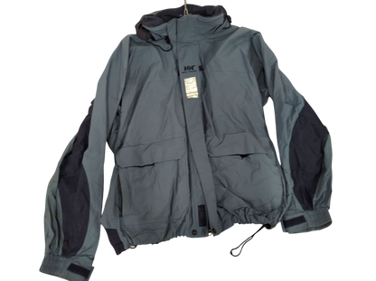 Helly Hansen Blue Windbreaker Jacket - Size XL