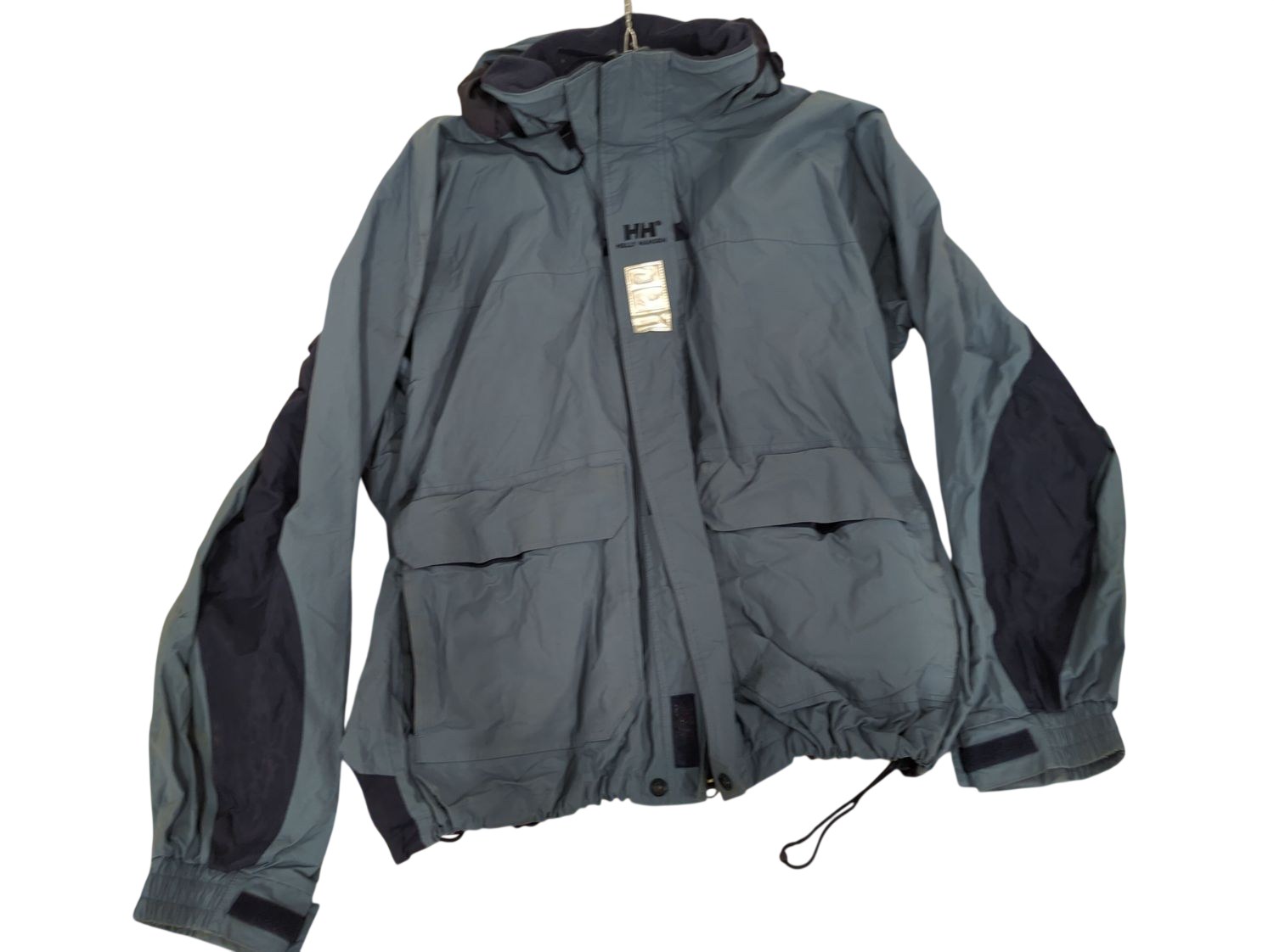 Helly Hansen Blue Windbreaker Jacket - Size XL