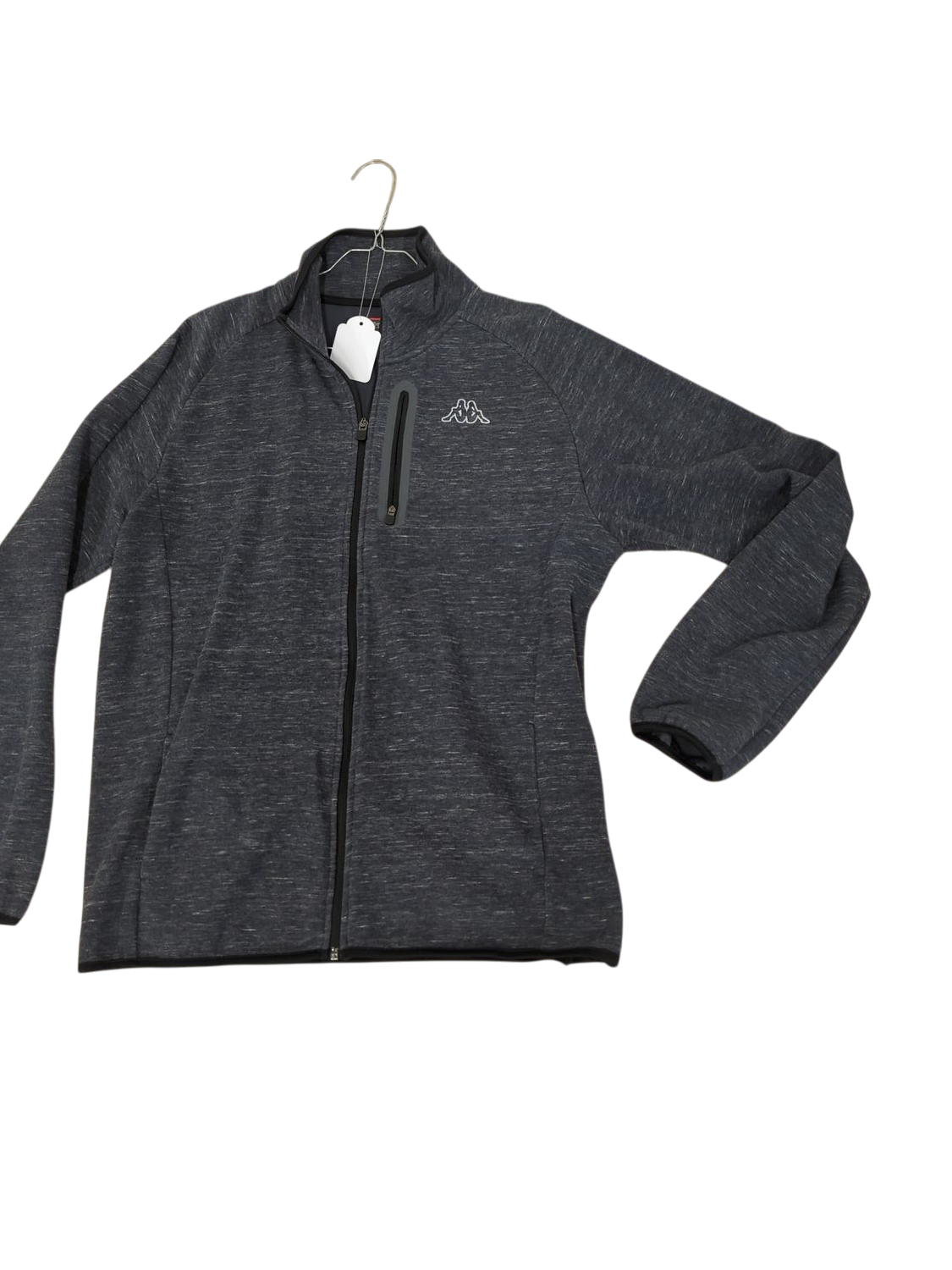 Kappa Grey Windbreaker Jacket - Size XL