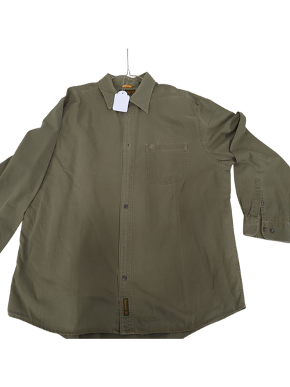 Timberland Organic Cotton Button-Down Shirt - Size XL