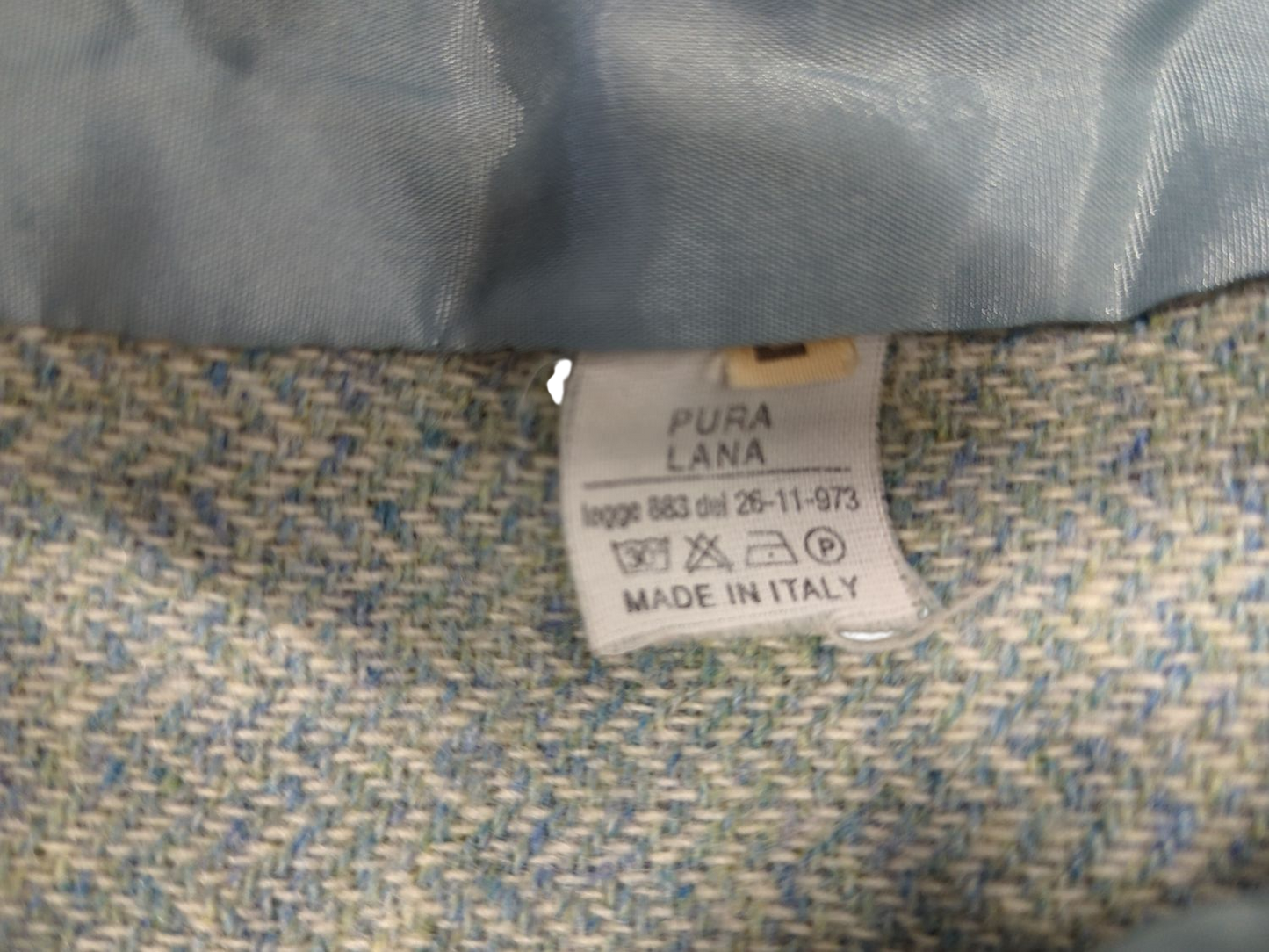 Vintage Italian Pure Wool Blazer - Made in Italy