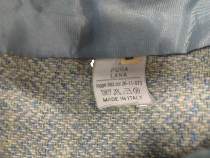 Vintage Italian Pure Wool Blazer - Made in Italy