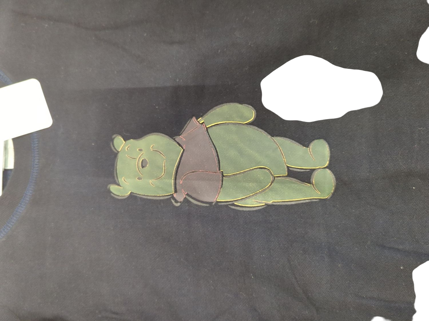 Disney Store Black Sweatshirt with Yoda Character - Size XXL
