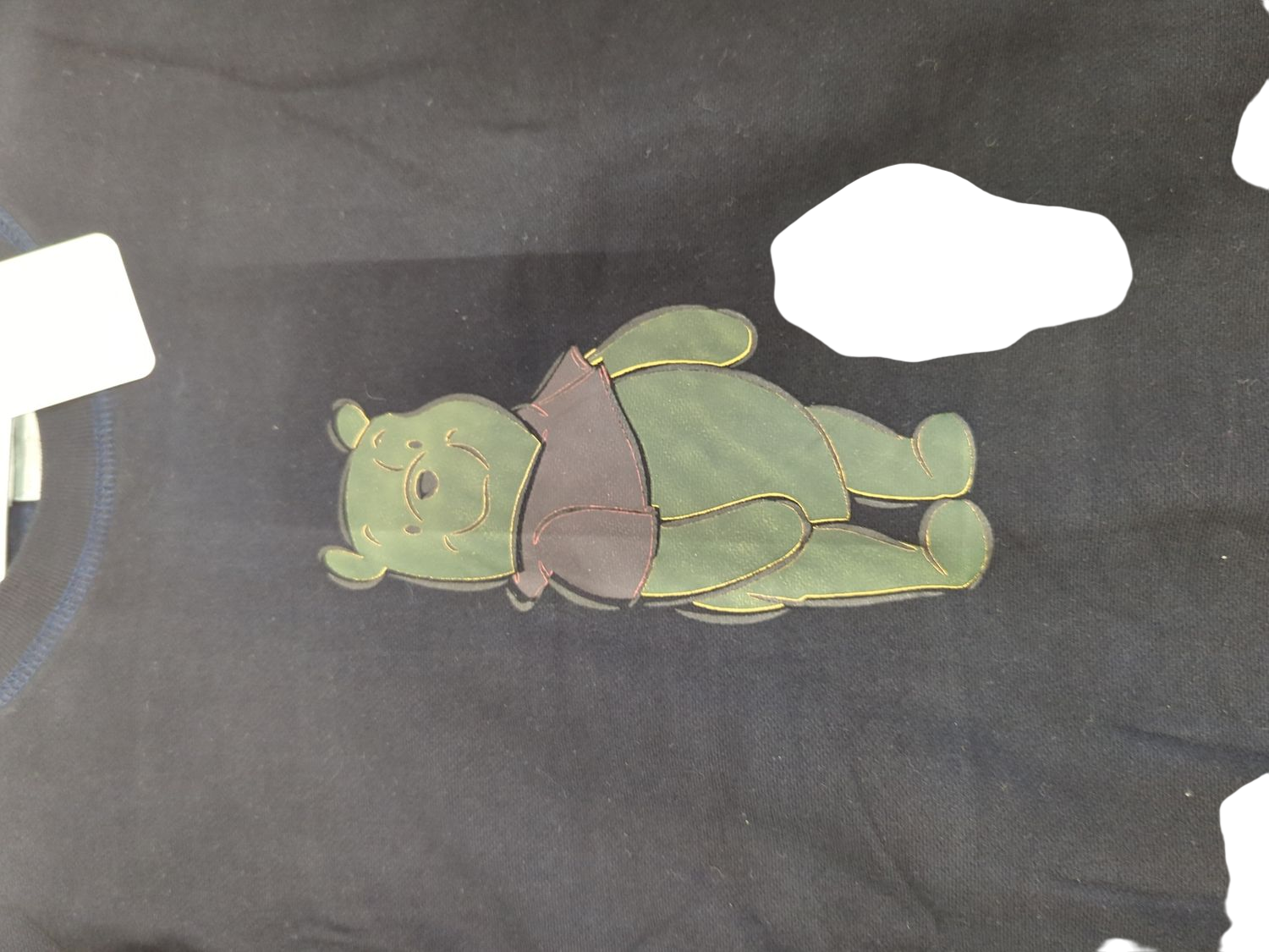 Disney Store Black Sweatshirt with Yoda Character - Size XXL