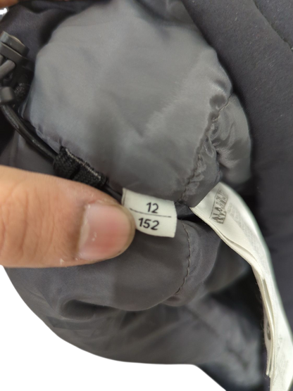 Napapijri Black Windbreaker Jacket - Size 12/152