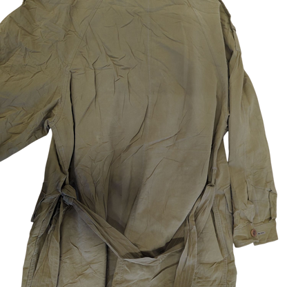 LANCETTI Performance Olive Cotton Field Jacket - Size 50