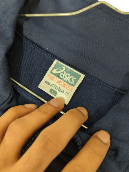 ASICS Team Navy Blue Track Jacket - Size L
