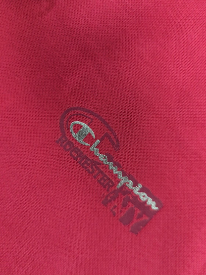 Champion Pink Zip-Up Sweatshirt - Size XL