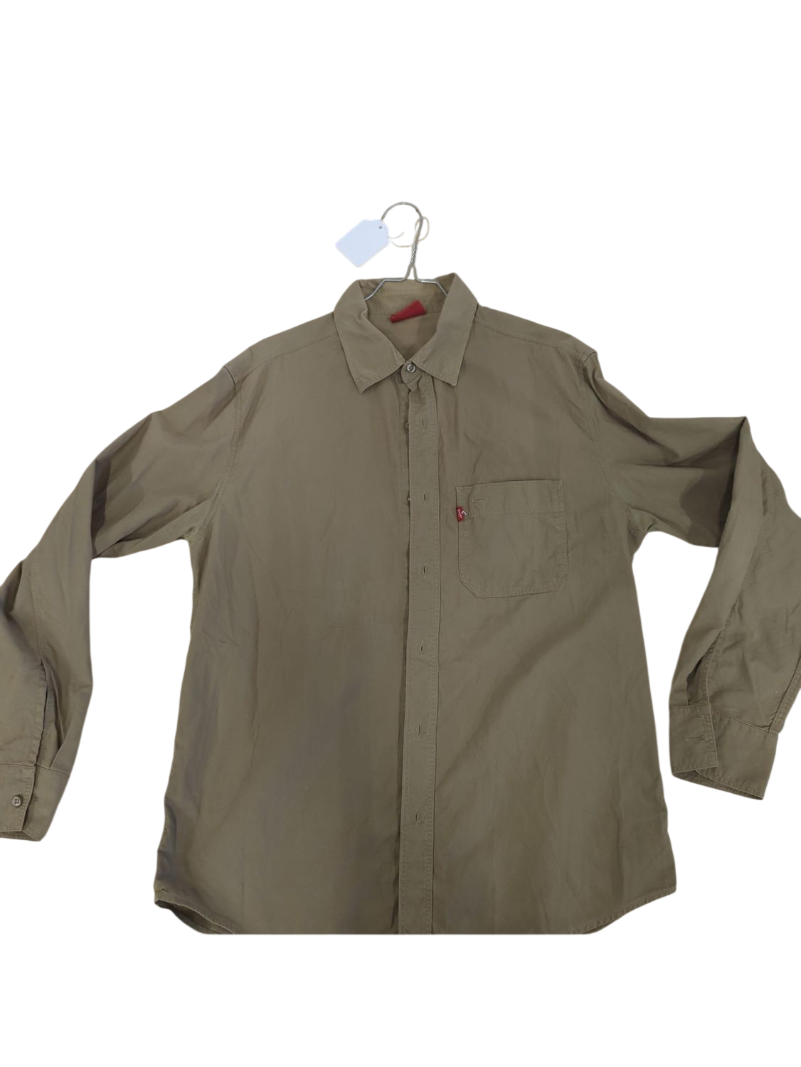 Levi's Red Tab Medium Beige Button-Down Shirt
