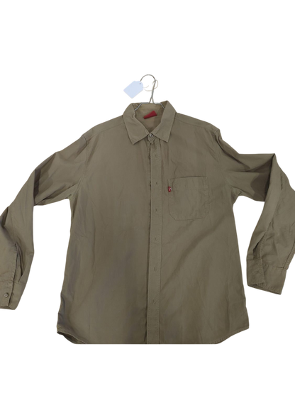 Levi's Red Tab Medium Beige Button-Down Shirt