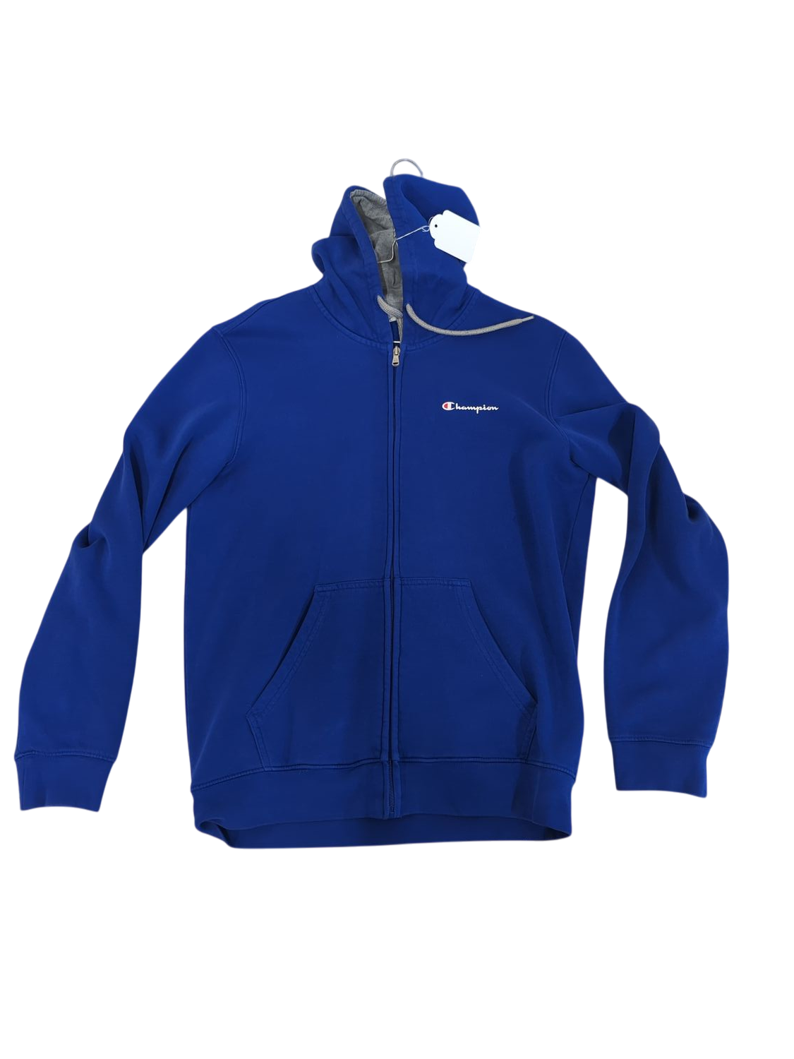 Champion Medium Blue Zip-Up Hoodie - Athletic Apparel
