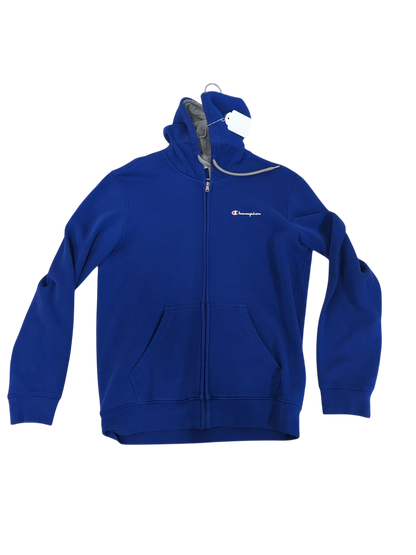 Champion Medium Blue Zip-Up Hoodie - Athletic Apparel