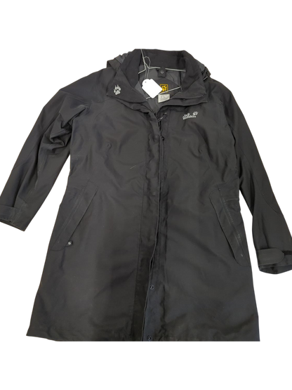 Jack Wolfskin Black Windbreaker Jacket - Women's XL/XXL