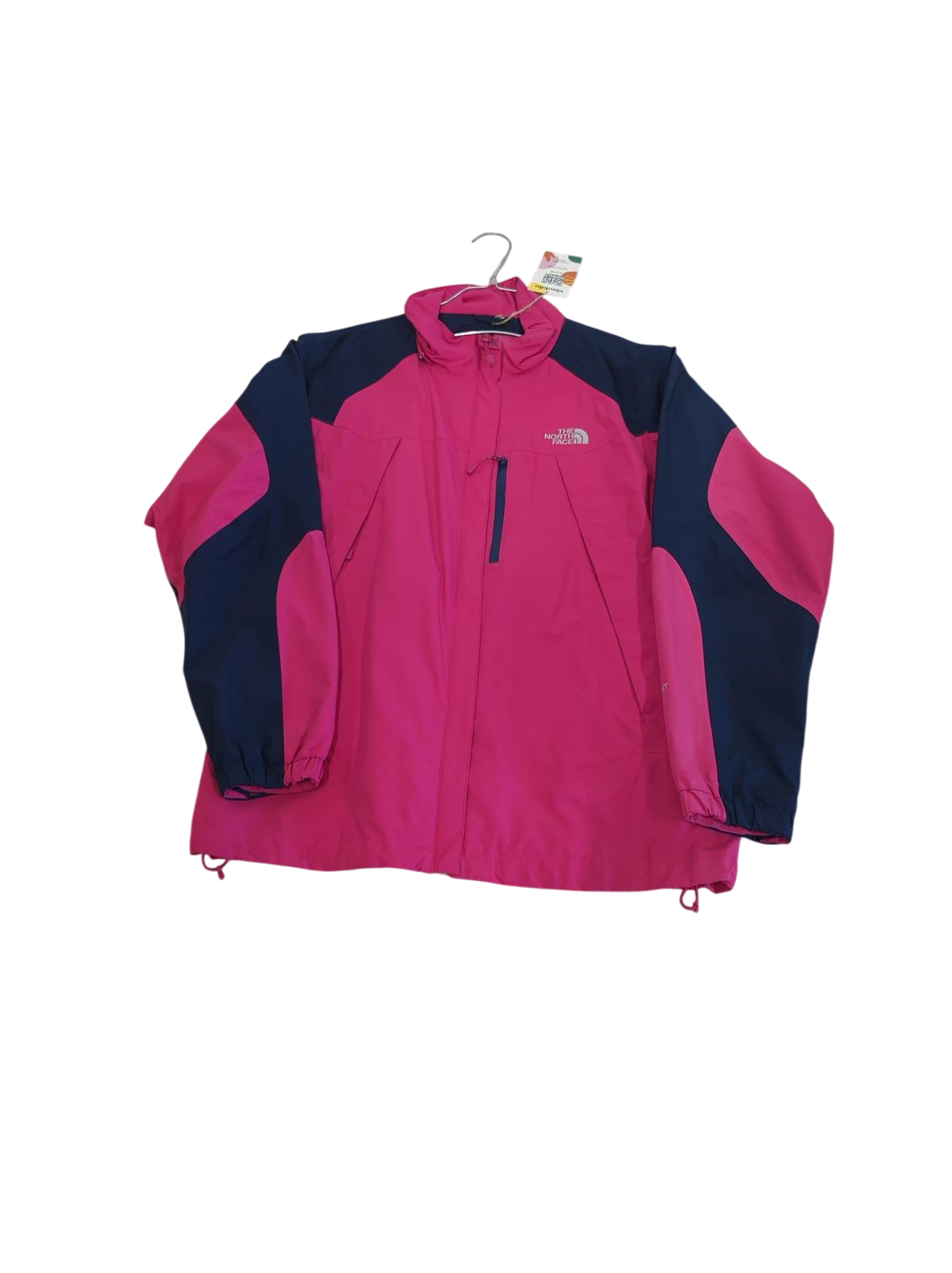 The North Face Pink & Navy Windbreaker Jacket - Size S