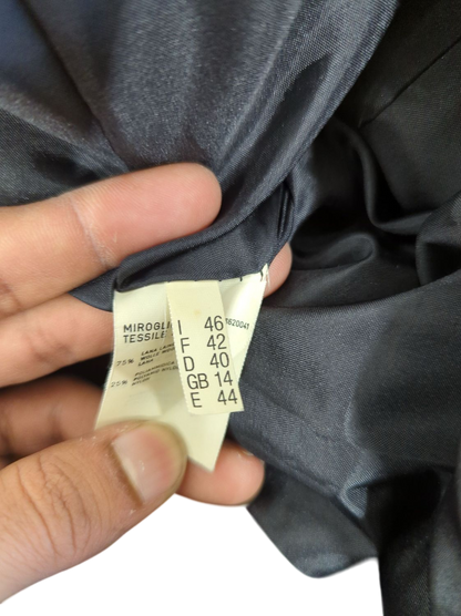 Purple Checkered Jacket - Size 44 (GB 14)