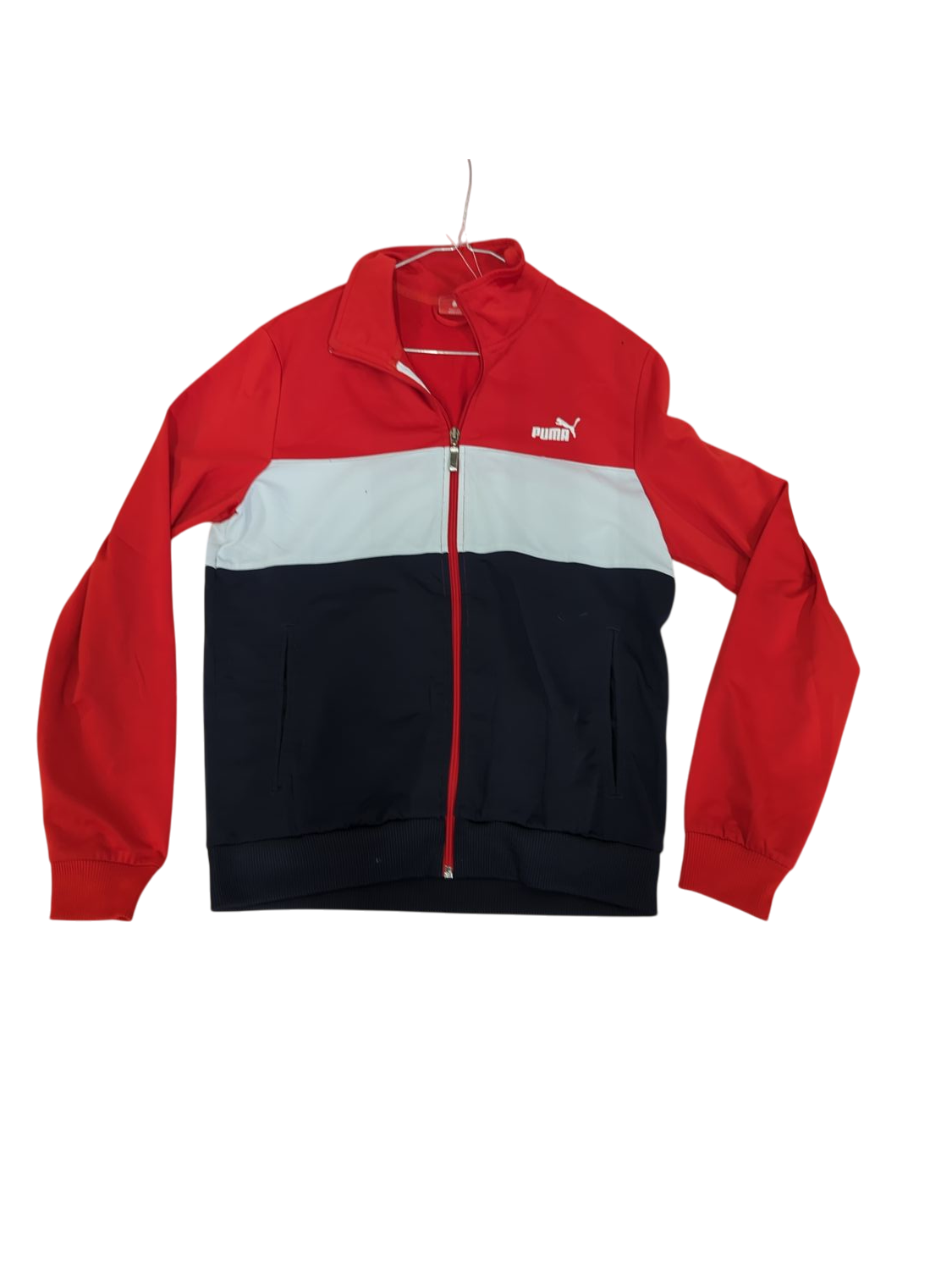 Puma Tricolor Full-Zip Track Jacket - Size M
