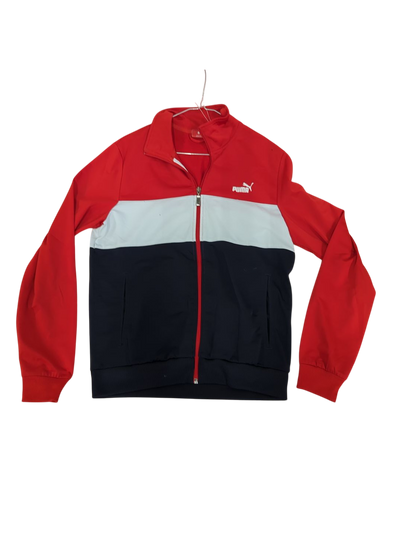 Puma Tricolor Full-Zip Track Jacket - Size M
