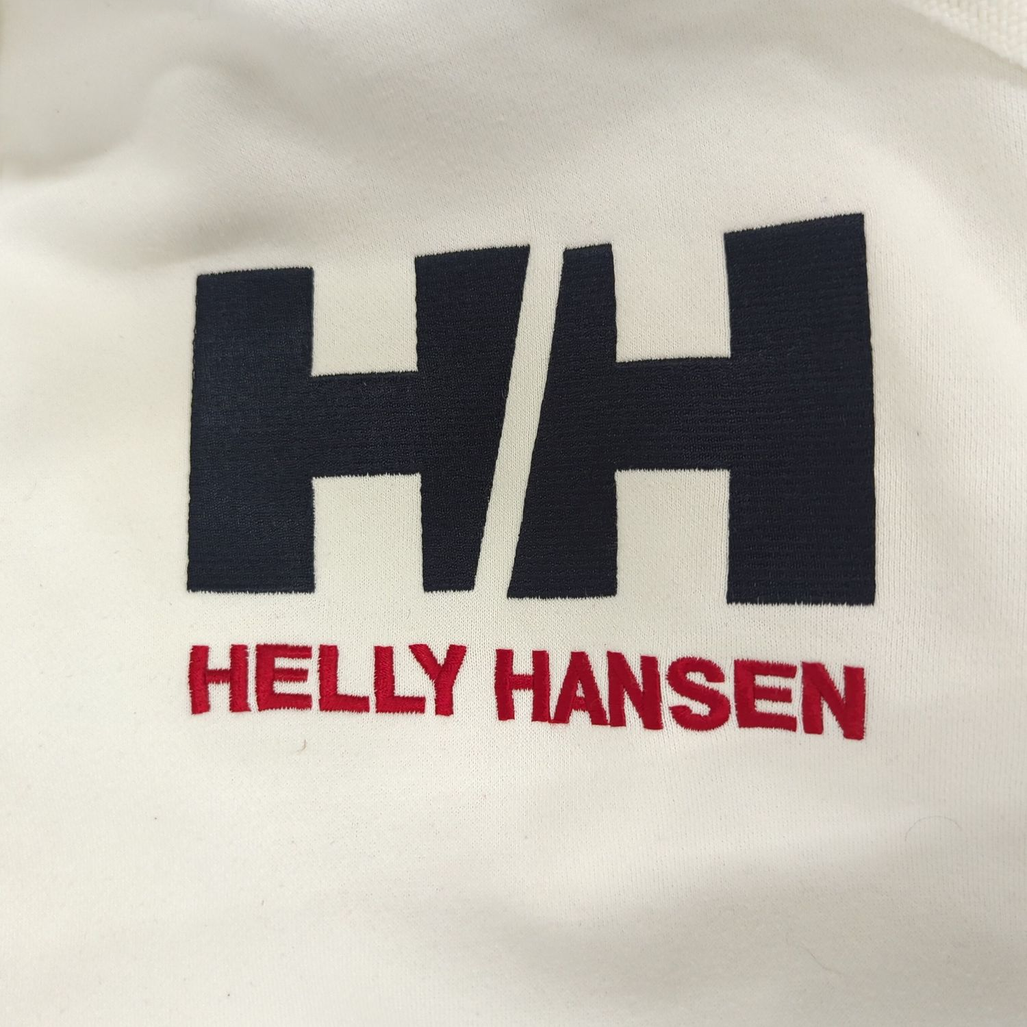 Helly Hansen White Hoodie - HH Logo Sweatshirt