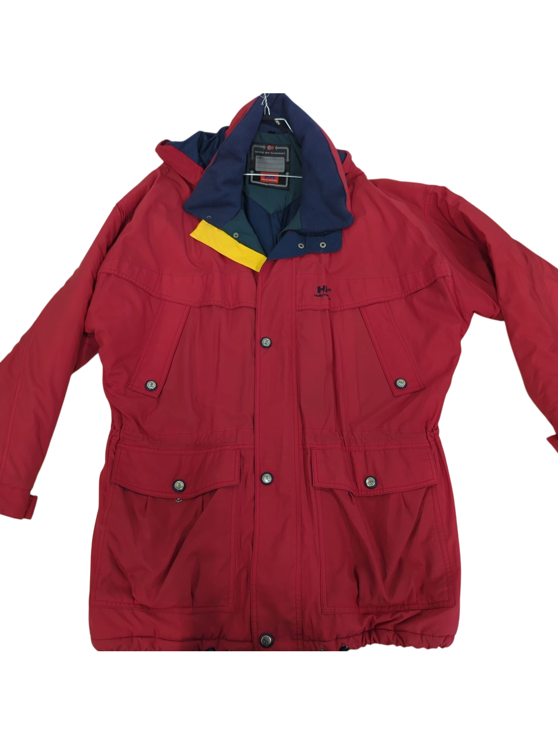 Helly Hansen Red Parka Jacket - Norwegian Made