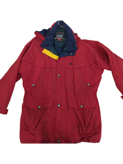 Helly Hansen Red Parka Jacket - Norwegian Made