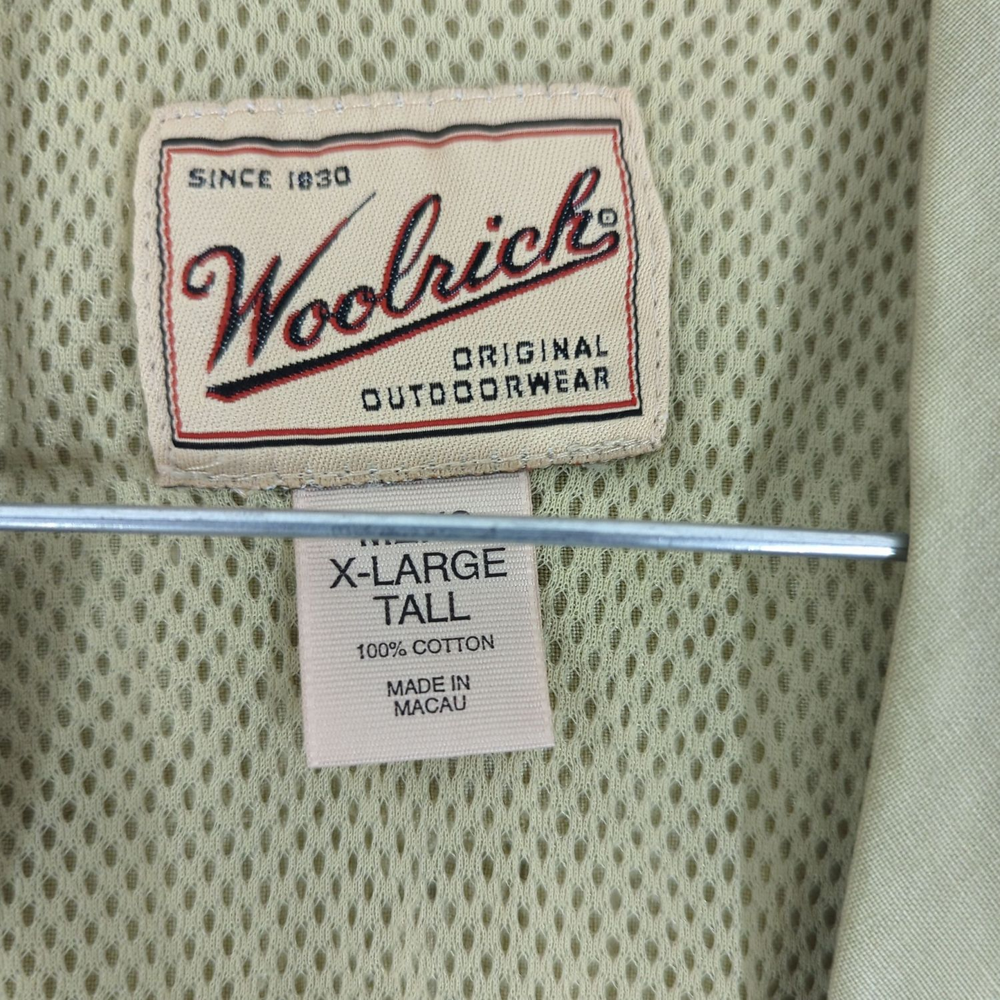 Woolrich Original Outdoor Utility Fishing Vest - Size XL