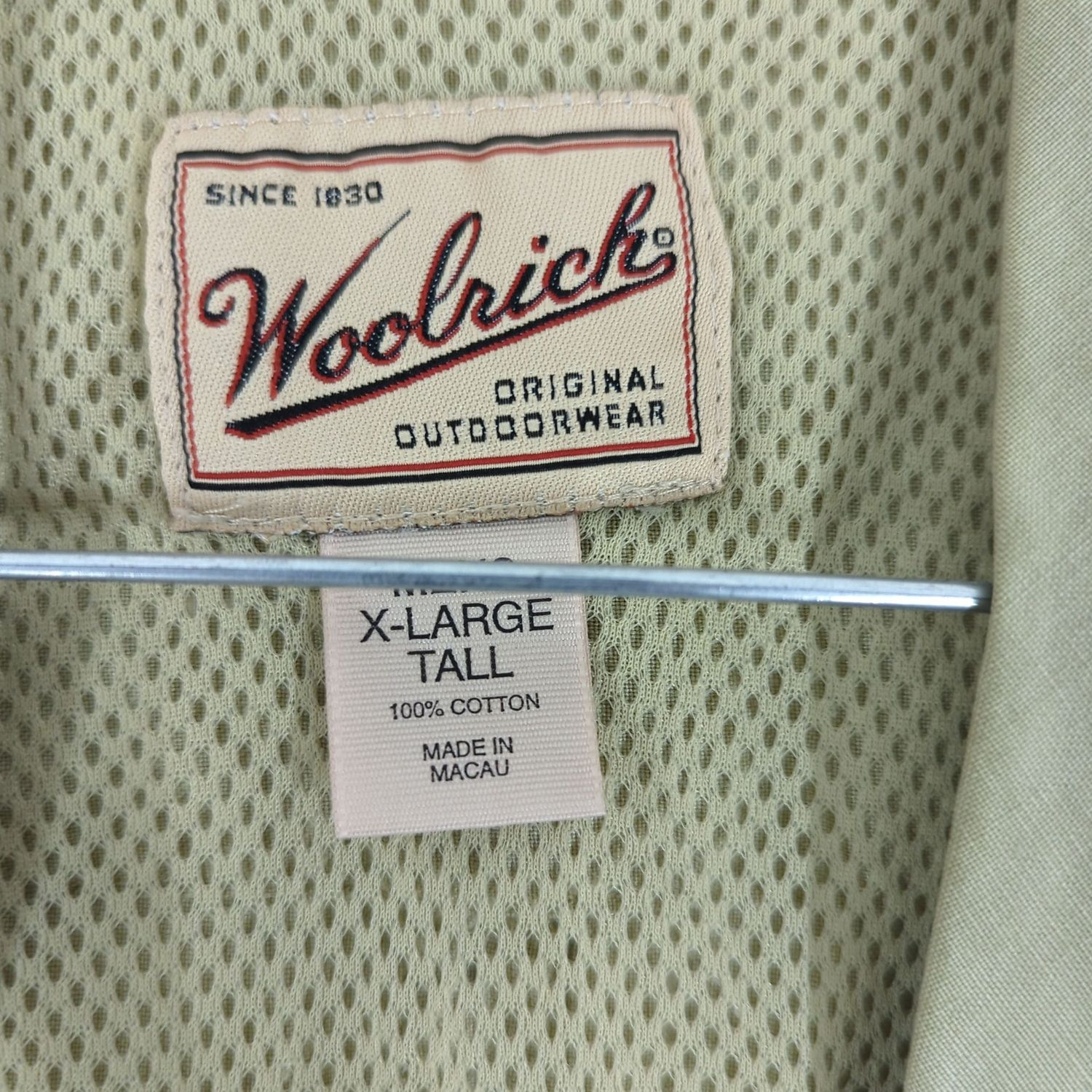Woolrich Original Outdoor Utility Fishing Vest - Size XL