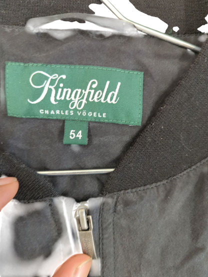 J.Lindeberg Black Windbreaker Jacket - Size 54