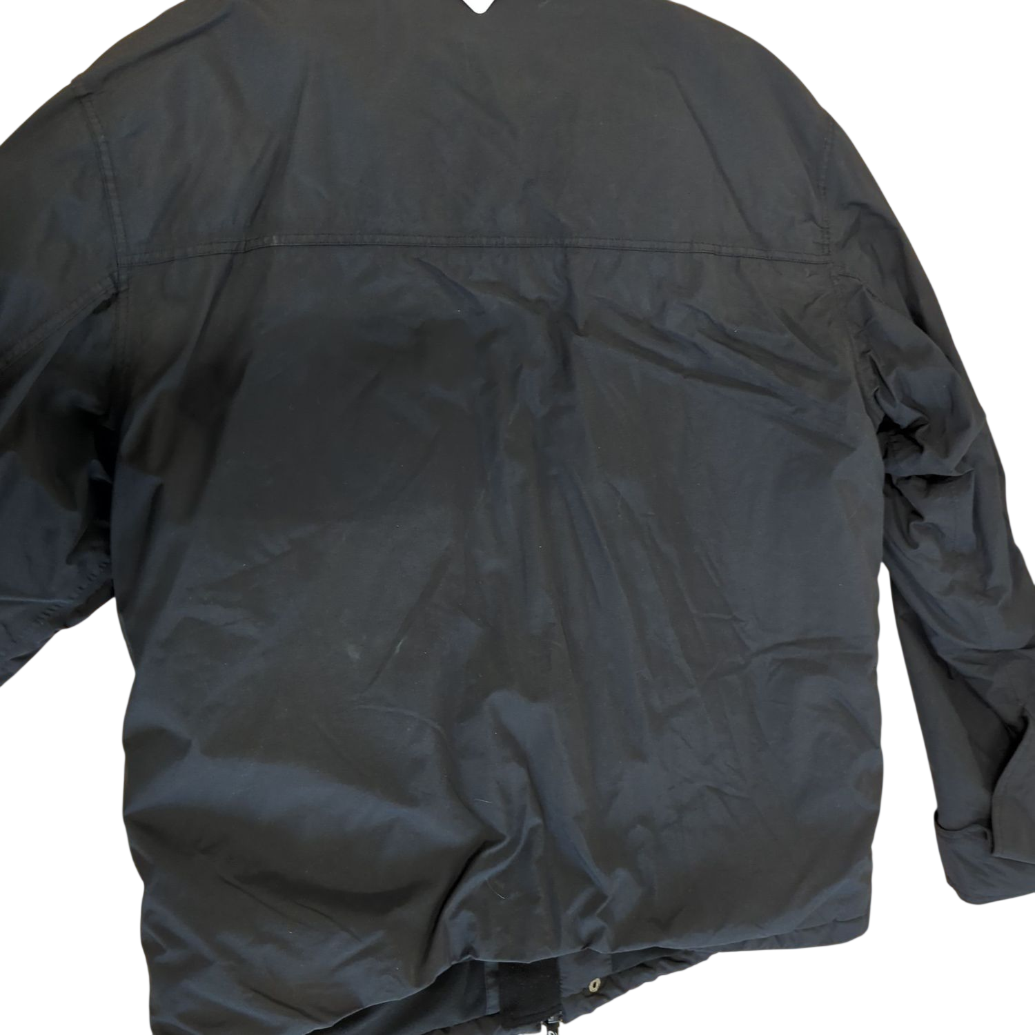 ASICS Black Windbreaker Jacket - Lightweight Outdoor Wear