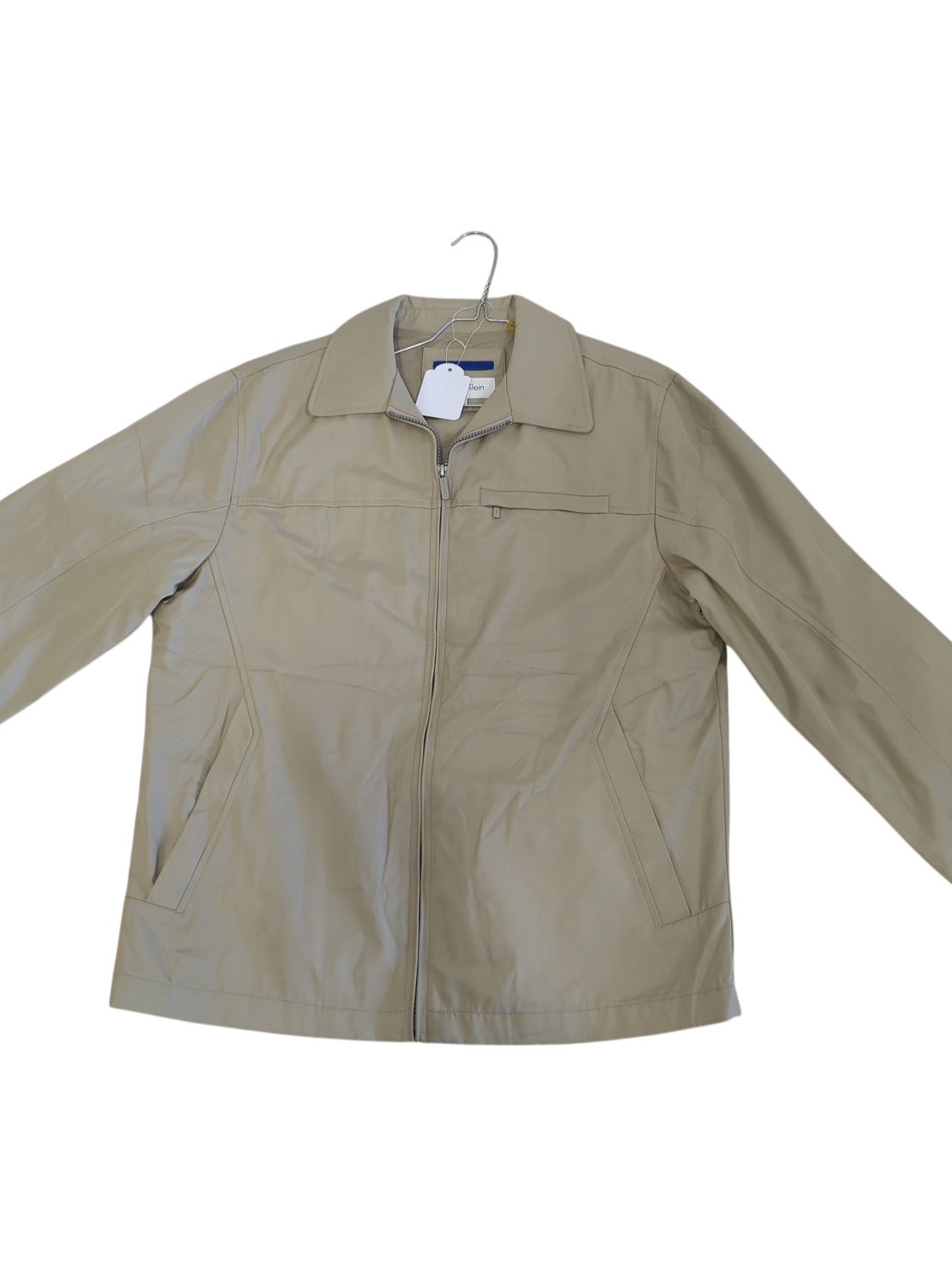Calvin Klein Beige Lightweight Jacket - Size S
