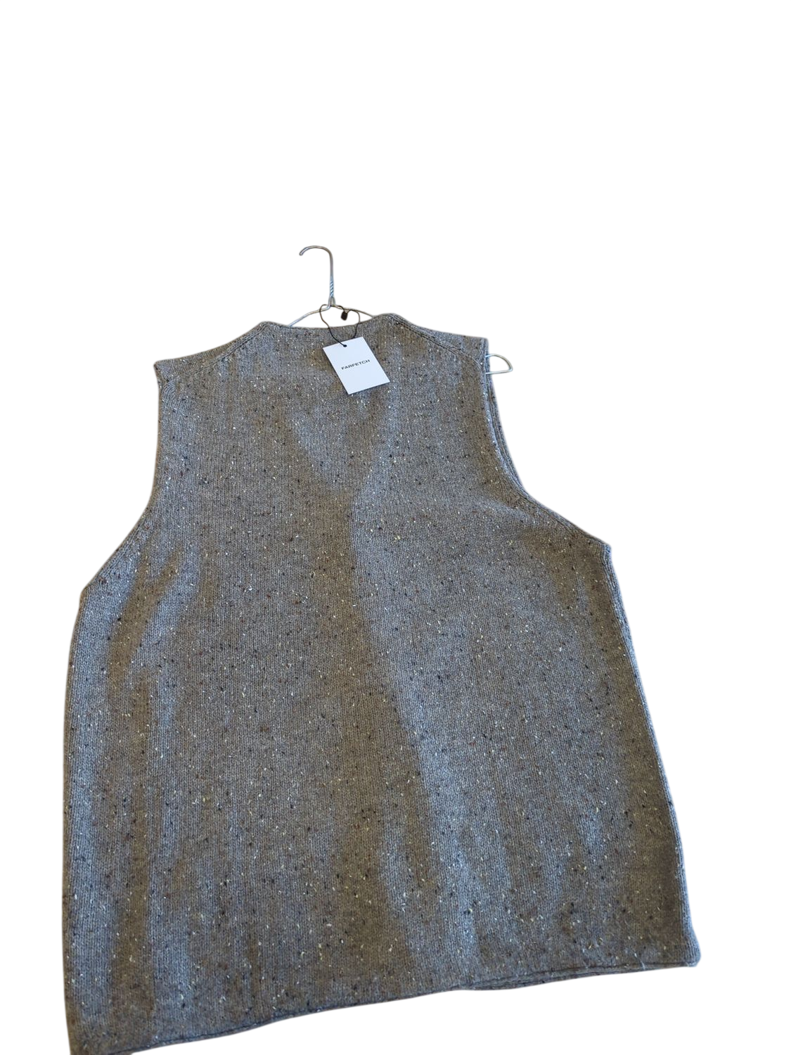 Bernini Milano Grey Wool Blend Vest - Italian Exclusive Selection