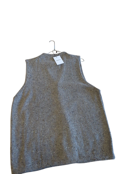 Bernini Milano Grey Wool Blend Vest - Italian Exclusive Selection