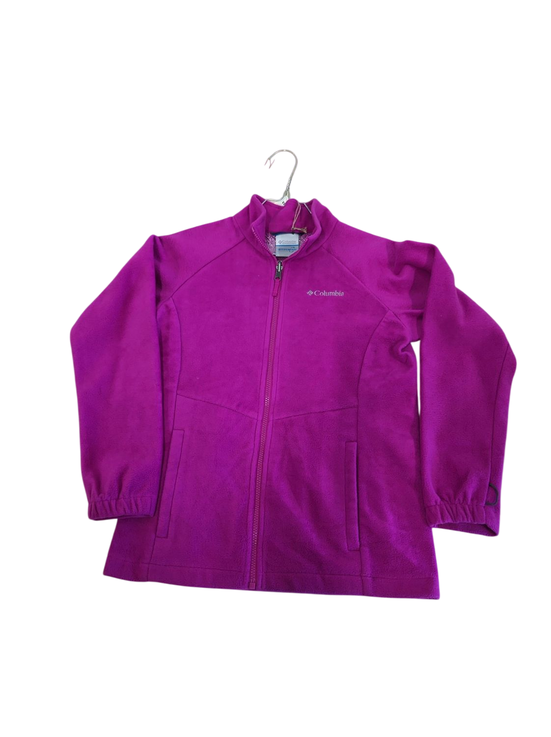 Columbia Pink/Purple Fleece Jacket - Size L