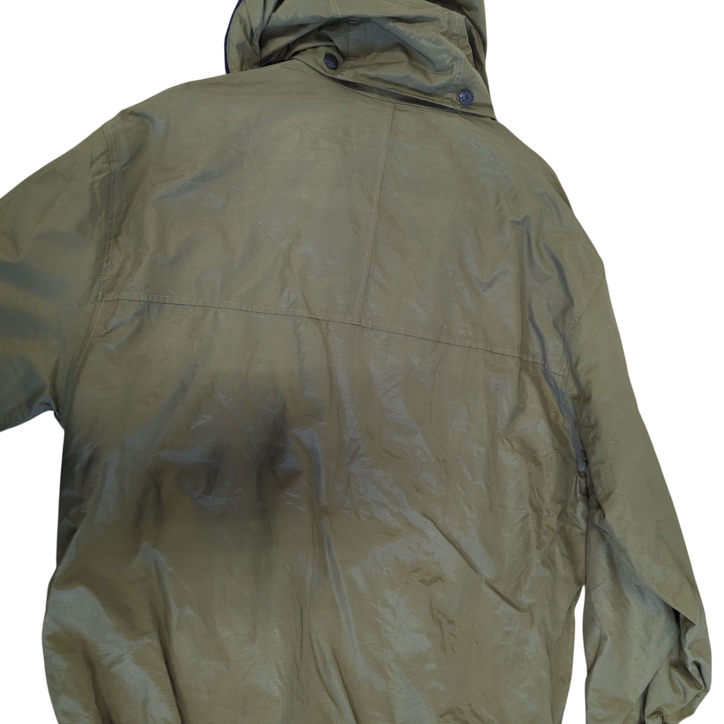 Brit Cup Olive Green Windbreaker Jacket - Size 48 - Marina Concept