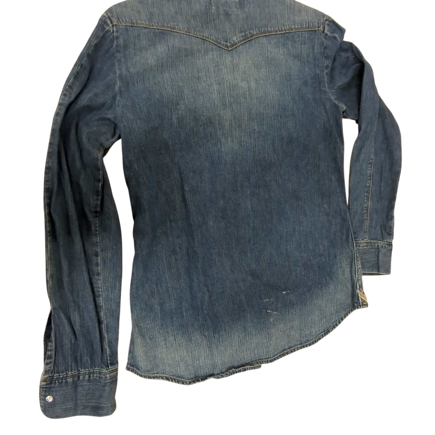 Diesel Denim Button-Down Shirt - Size M