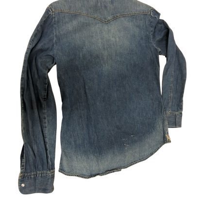 Diesel Denim Button-Down Shirt - Size M