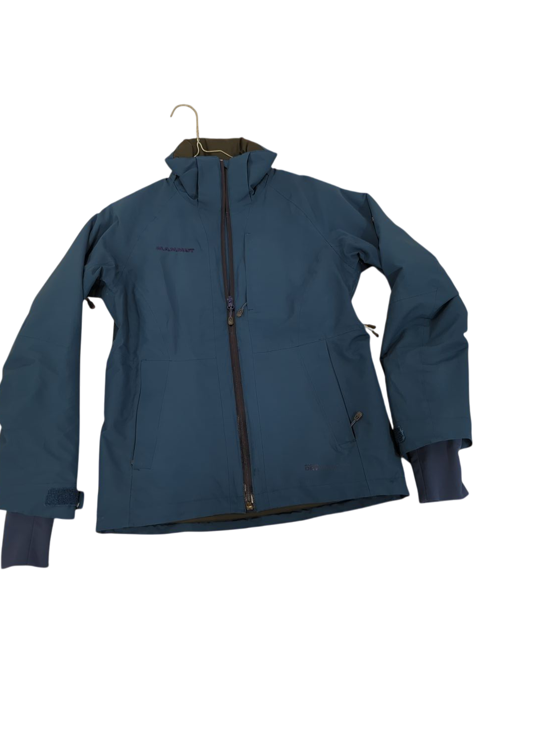 Mammut Blue Windbreaker Jacket - Size XS