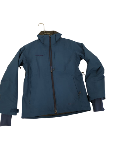 Mammut Blue Windbreaker Jacket - Size XS