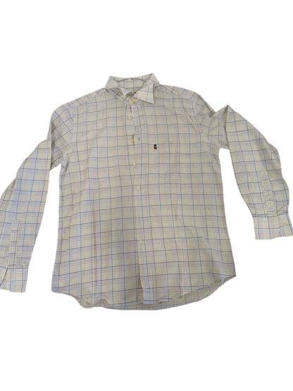 Marlboro Classics Checkered Button-Down Shirt - Size Large