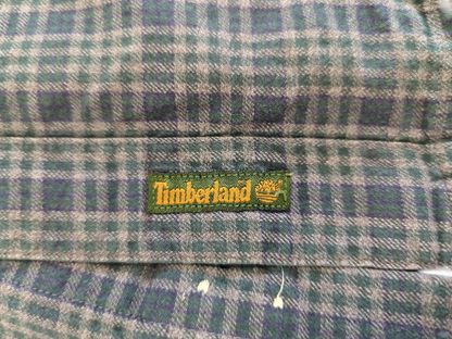 Timberland Plaid Button-Down Shirt - Size L